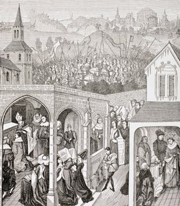 Philip II Augustus, koning van Frankrijk, uit 